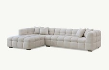 Tribeca Corner Group In Oatmeal Boucle Sofa Right Hand Corner Delivery Available