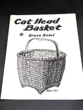 Cat Head Basket, Directions for Making by Grace Kabel 1984, Printed Instructions