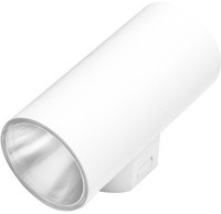 2Er-Set Moderne Wandleuchten, 2X18W/Led, 1600Lm, IP65, 3000K, Weiss, Neu