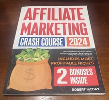 Affiliate Marketing Crash Course Paperback Robert McDay FAST SHIPPING