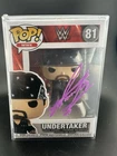 Funko Pop! #81 WWE Undertaker 7BAP autographed with JSA COA