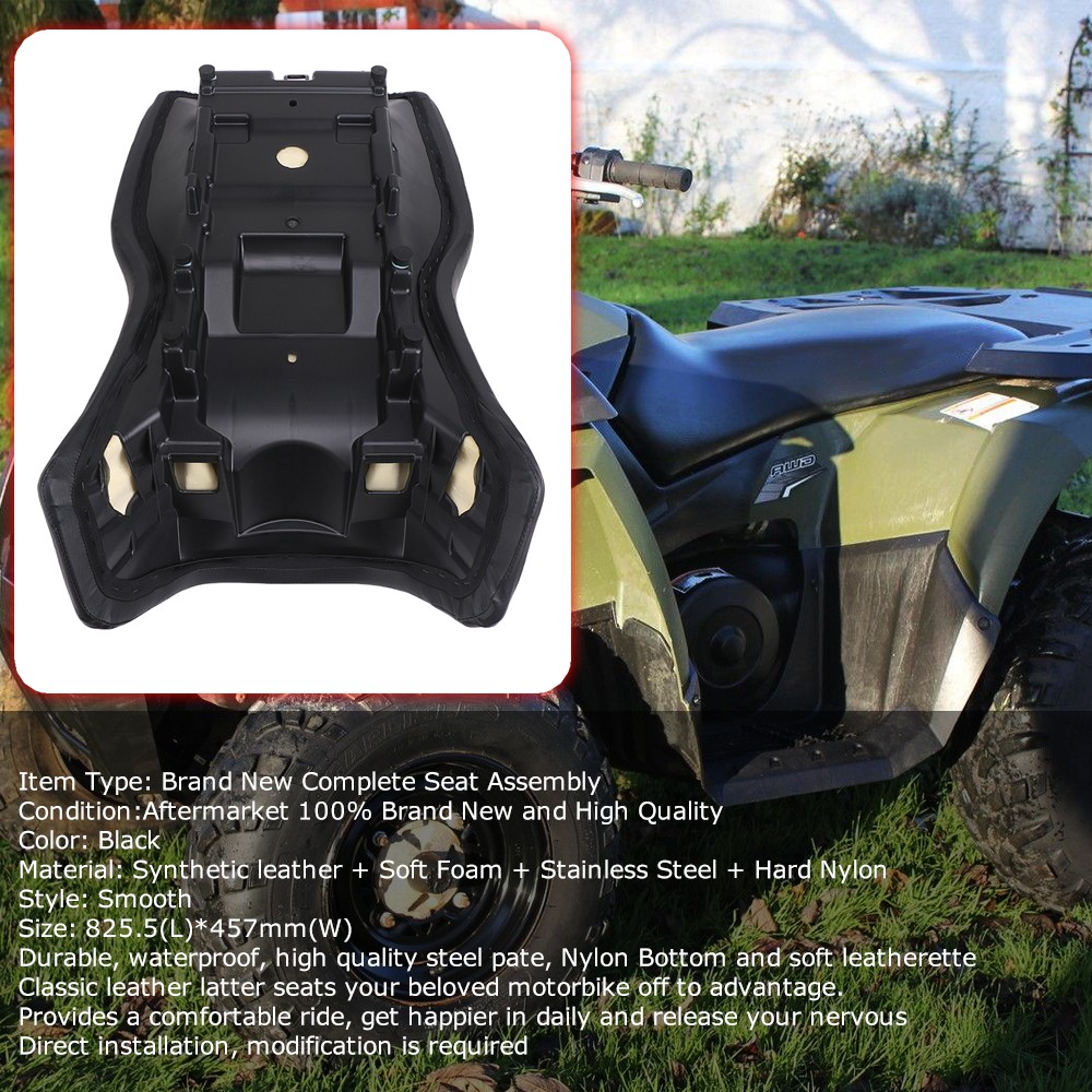 Complete Seats Assembly Black For Polaris Sportsman 400 800 500 EFI HO 2005-2014