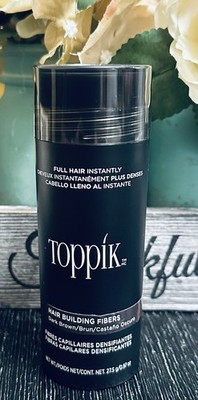 Toppik Hair Building Fibers Dark Brown 0.97oz New Sealed
