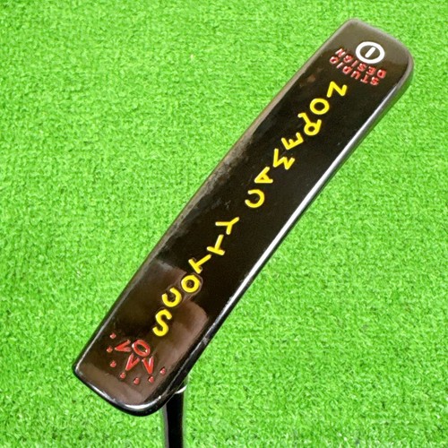 Scotty Cameron Studio Design 1 Left Handed Putter 34" Steel Shaft Free Ship