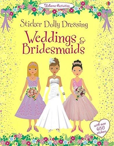Sticker Dolly Dressing Weddings and Bridesmaids by Fiona Watt