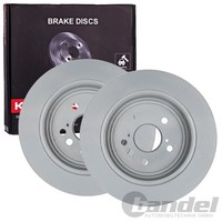2X Kamoka Bremsscheiben 303Mm Voll Hinten Passend FÜR Toyota RAV | 1031090