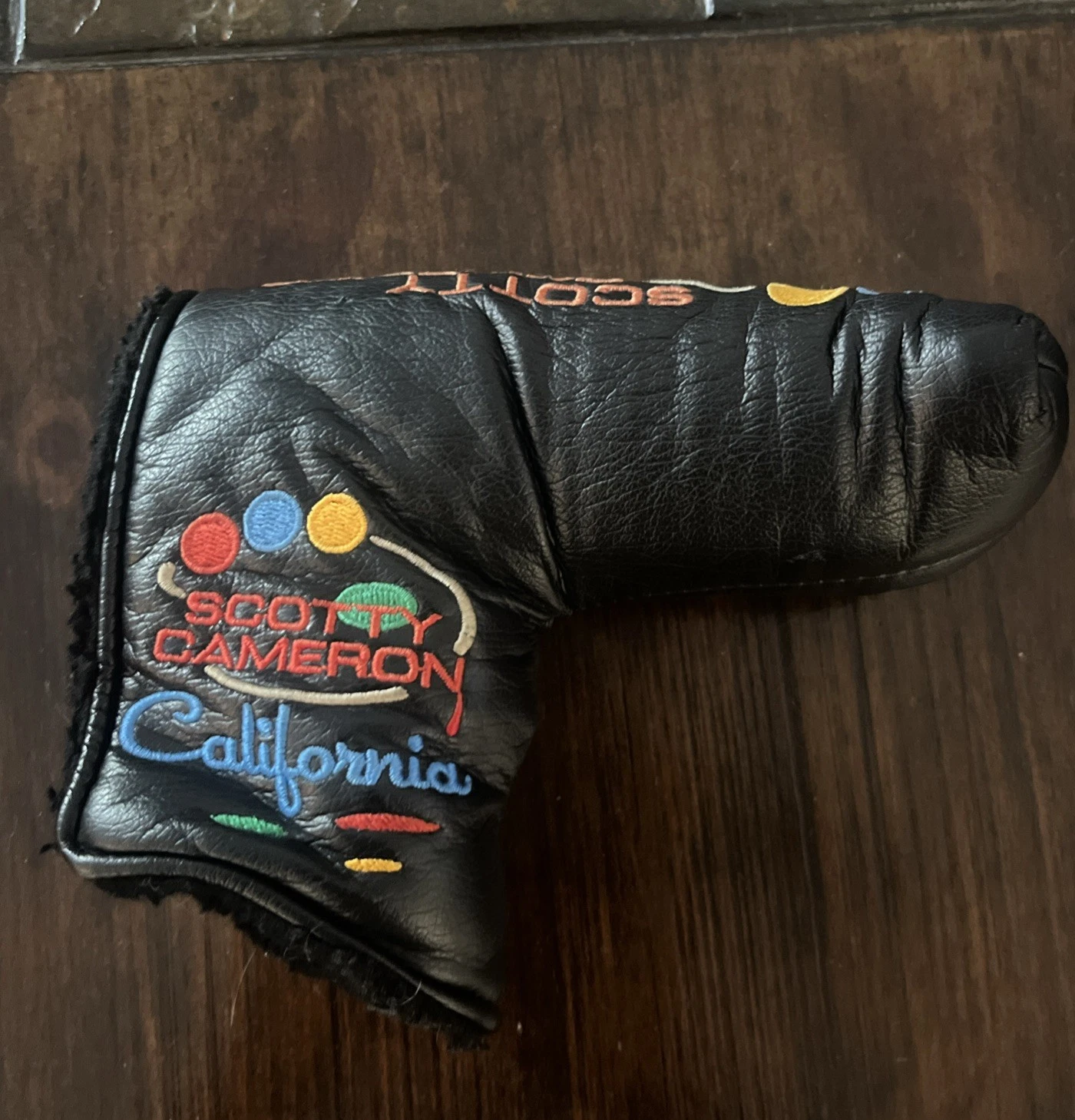 Rare vintage Scotty Cameron California Putter Headcover "The Art of Putting"