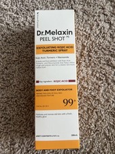  US Seller Dr.Melaxin Peel Shot Exfoliating Kojic Acid Tumeric Spray 200ml