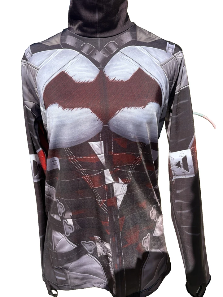 Camisa de compresión Jason Todd capucha roja para hombre versión de disfraces 2 Foto 3 de 4