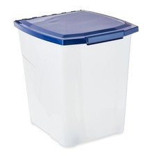 Pet Food Storage Container with Wheels, Large, 25 lb Capacity