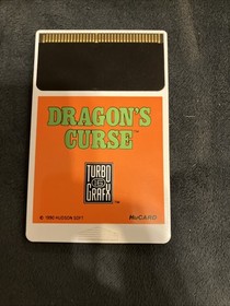 Dragon&rsquo;s Curse - NEC TurboGrafx 16 Turbo Grafx (with game, sleeve & manual) CIC