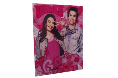 iCarly School Subject Notebook Paper Folder Freddie Spencer Sam i - Main Image