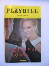 Broadway Playbill UMA THURMAN in THE PARISIAN WOMAN Hudson Theatre Dec 2017