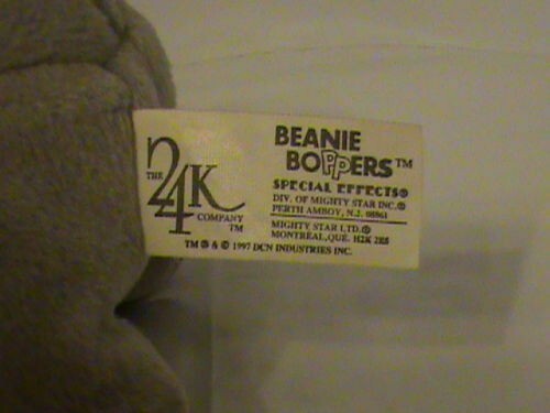 24K Beanie Boppers "Quincy Koala Bear" 1997 peluche efectos especiales - Imagen 8 de 9