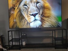 Combo deal-85 inch Samsung Neo QLED 4k QN90B TV  TV table-super sleek wooden m