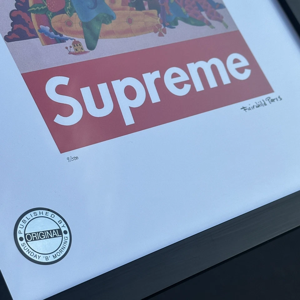 Supreme 9/500 Fairchild Paris Paul McCartney Framed Art Print Sunday B Morning - Image 3 of 4