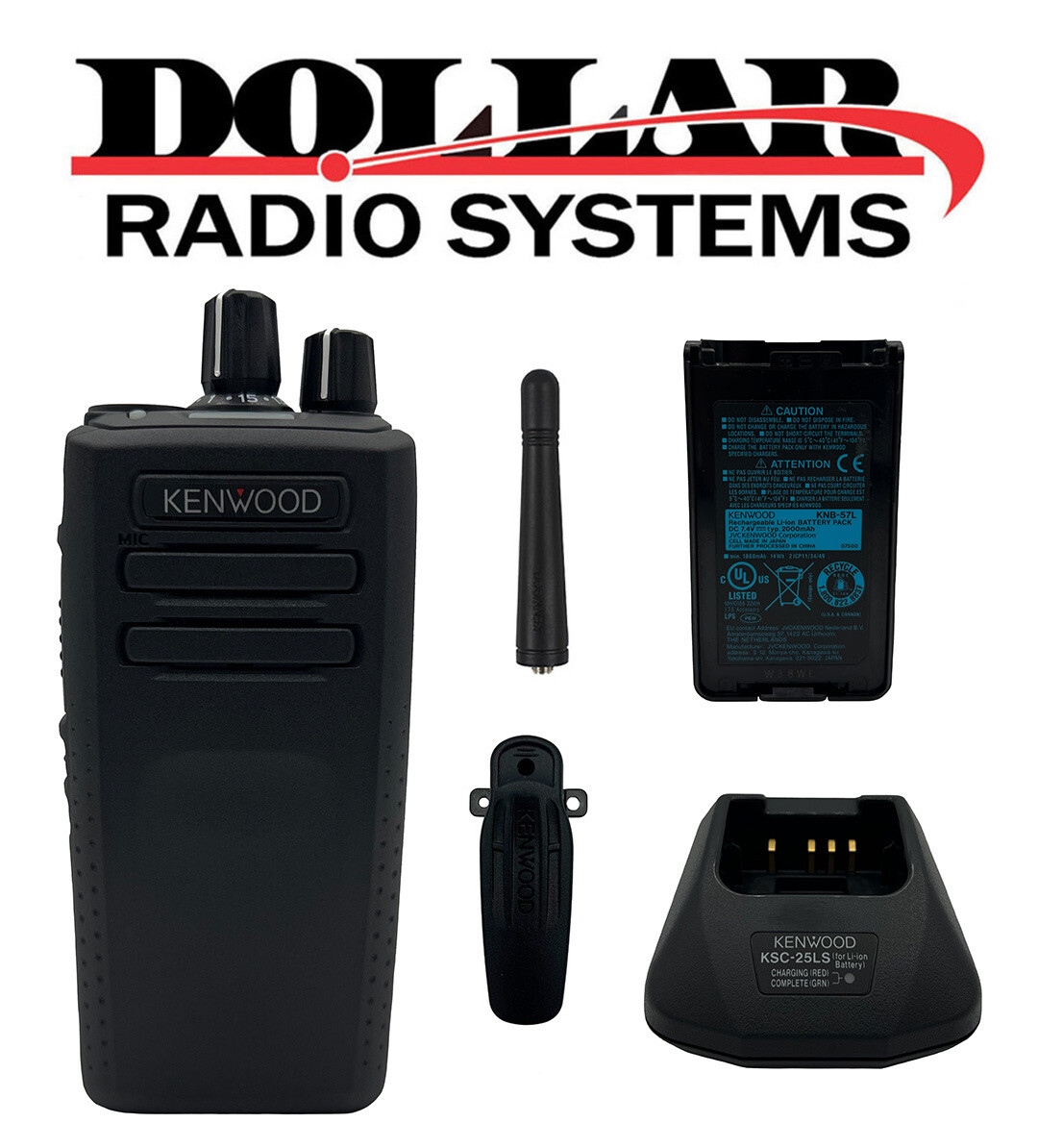 Kenwood NX-3320-K UHF 400-520Mhz 64Ch NXDN DMR LTR Analog