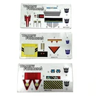 G1 Transformers 5916 5915 5917 / 5715 Scavenger Long Haul Scrapper Stickers