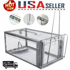 11''Rat Trap Cage Small Live Animal Pest Rodent Mouse Control Catch Hunting Trap