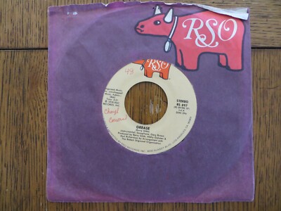Frankie Valli   Grease / Grease (Instrumental) - 1978 - RSO RS 897 7'' Single VG+