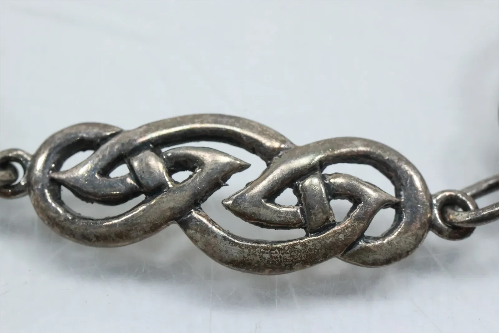 3 x Assorted Sterling Silver Bracelets: Black Ony… - image 5