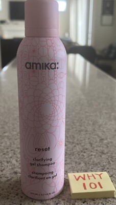 Amika Reset Clarifying Gel Shampoo 6.7oz/200mL FULL SZ BRAND NEW