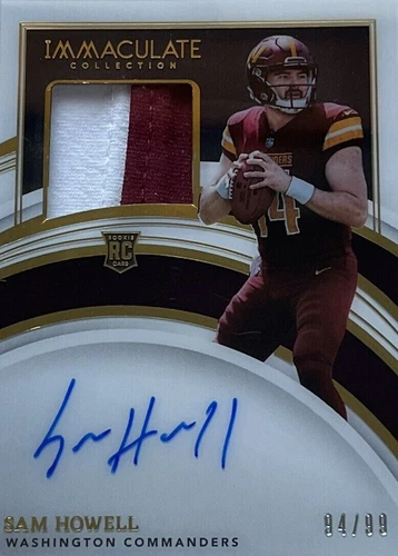2022 Panini Immaculate Collection Sam Howell #141