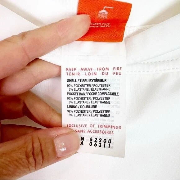 SKORT DE TÊNIS DE GOLFE FEMININO PUMA BRANCO ATLÉTICO ACTIVEWEAR TAMANHO PEQUENO - Imagem 4 de 4