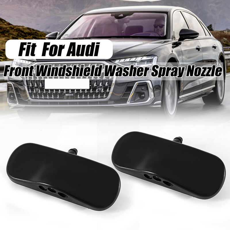 Front Windscreen Washer Nozzles Jet Heated For Audi Q3 Q5 Q7 TT A3 8X