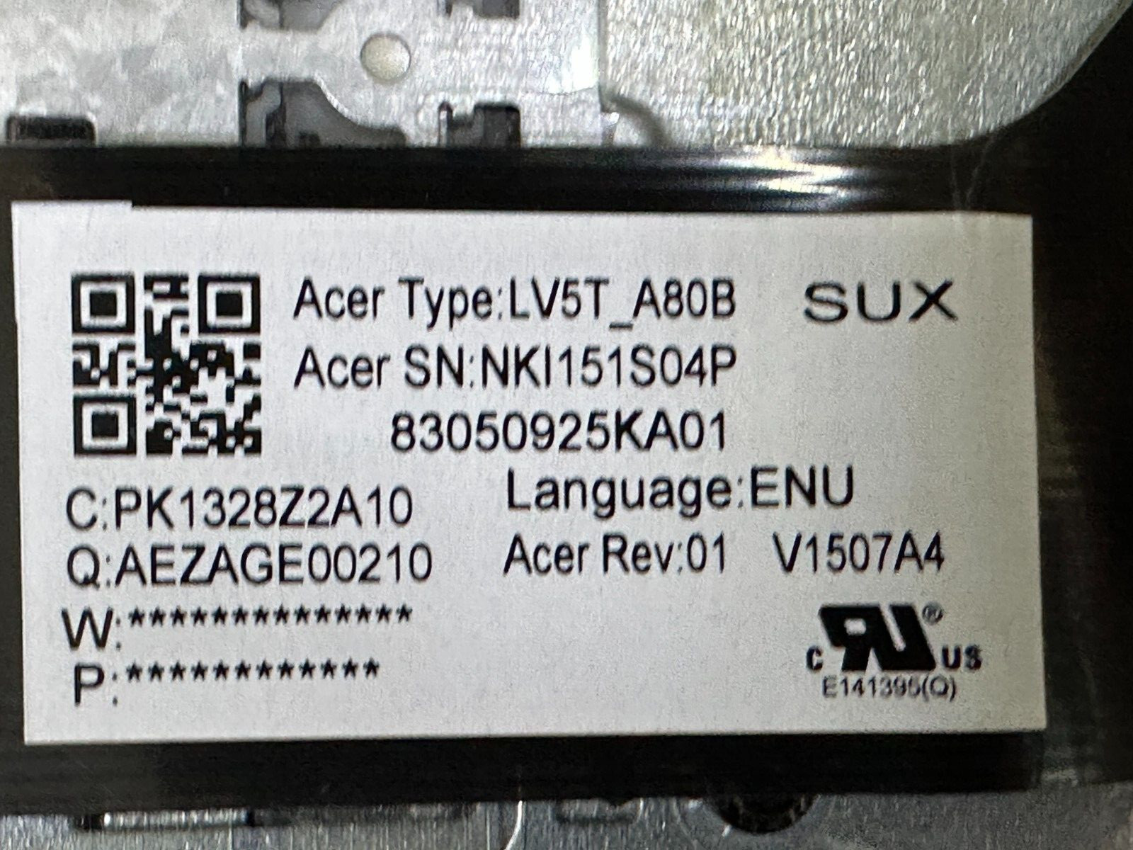 Acer Aspire 3 Replacement Any Single Key Laptop Keyboard A315-53-582L LV5T_A80B