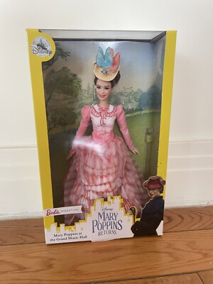 Mary Poppins Returns Barbie Doll Disney Store Barbie Signature