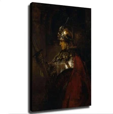 By Rembrandt Van Rijn Alexander The Great Poster Canvas Picture Printing Wall