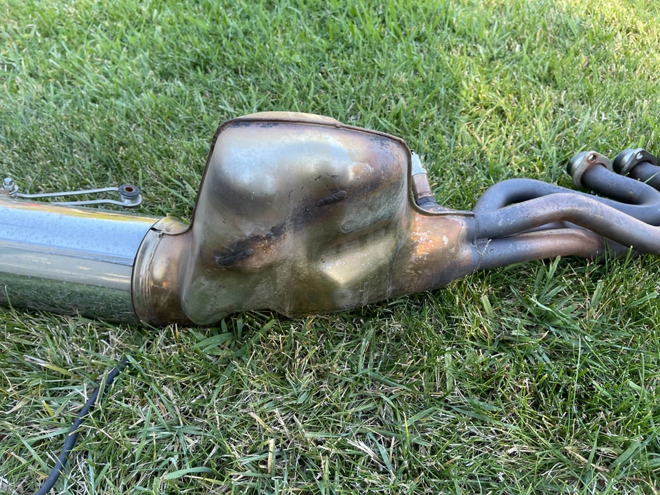 Silenciador de tubo de escape BMW K 1200 RS K1200RS 2002 OEM Foto 3 de 4