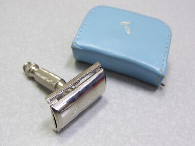 Vintage 1966 Gillette Travel Tech Razor Set in Case NICE CLEAN | eBay