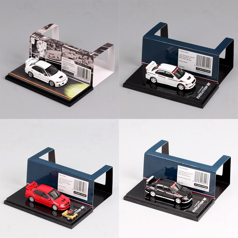 ミニカー 1/43 Mitsubishi Lancer GSR Evolution IV 1/43 Hi-Story Modelers Seiji Iwaki Lancer Evolution IV