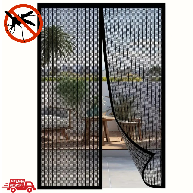 Black Window Screen Mesh Net Insect Fly Bug Mosquito Moth Door Netting Garden.
