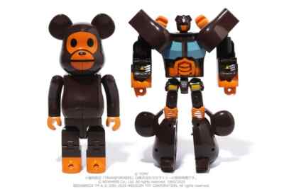 A BATHING APE BAPE X TRANSFORMERS X BE@RBRICK BABY MILO CONVOY 400% JAPAN