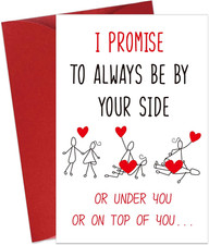 Funny Valentine'S Day Cards for Boyfriend Girlfriend Naughty Love Cards for Him