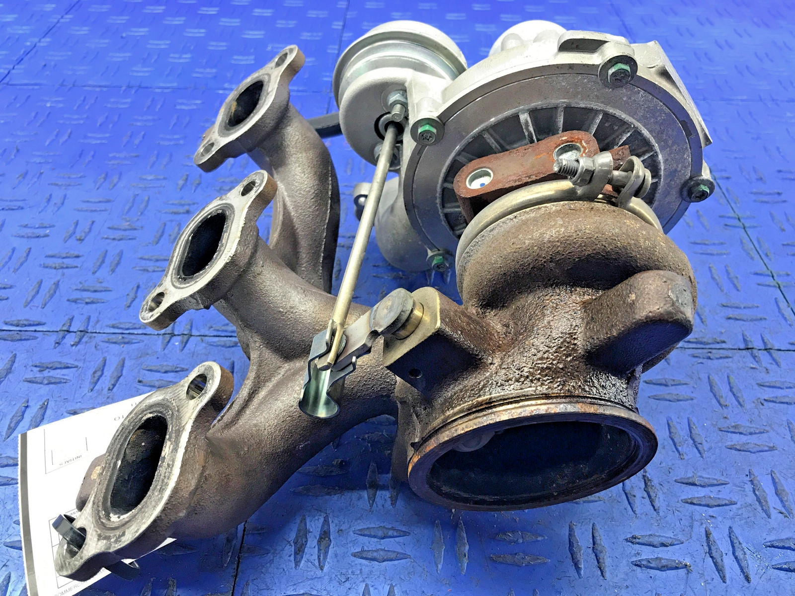 2014-2021 MASERATI QUATTROPORTE 3.0L LEFT SIDE ENGINE TURBOCHARGER TURBO 299712