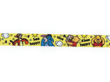 Winnie the Pooh CARTOON 7/8" Grosgrain Ribbon by yard