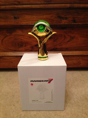 Extremely Rare Nintendo Mario Kart 7 Shell M Cup Trophy Figurine Statue Ebay