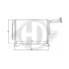Kondensator Klimaanlage mit Trockner f�r MINI Mini R50 R53