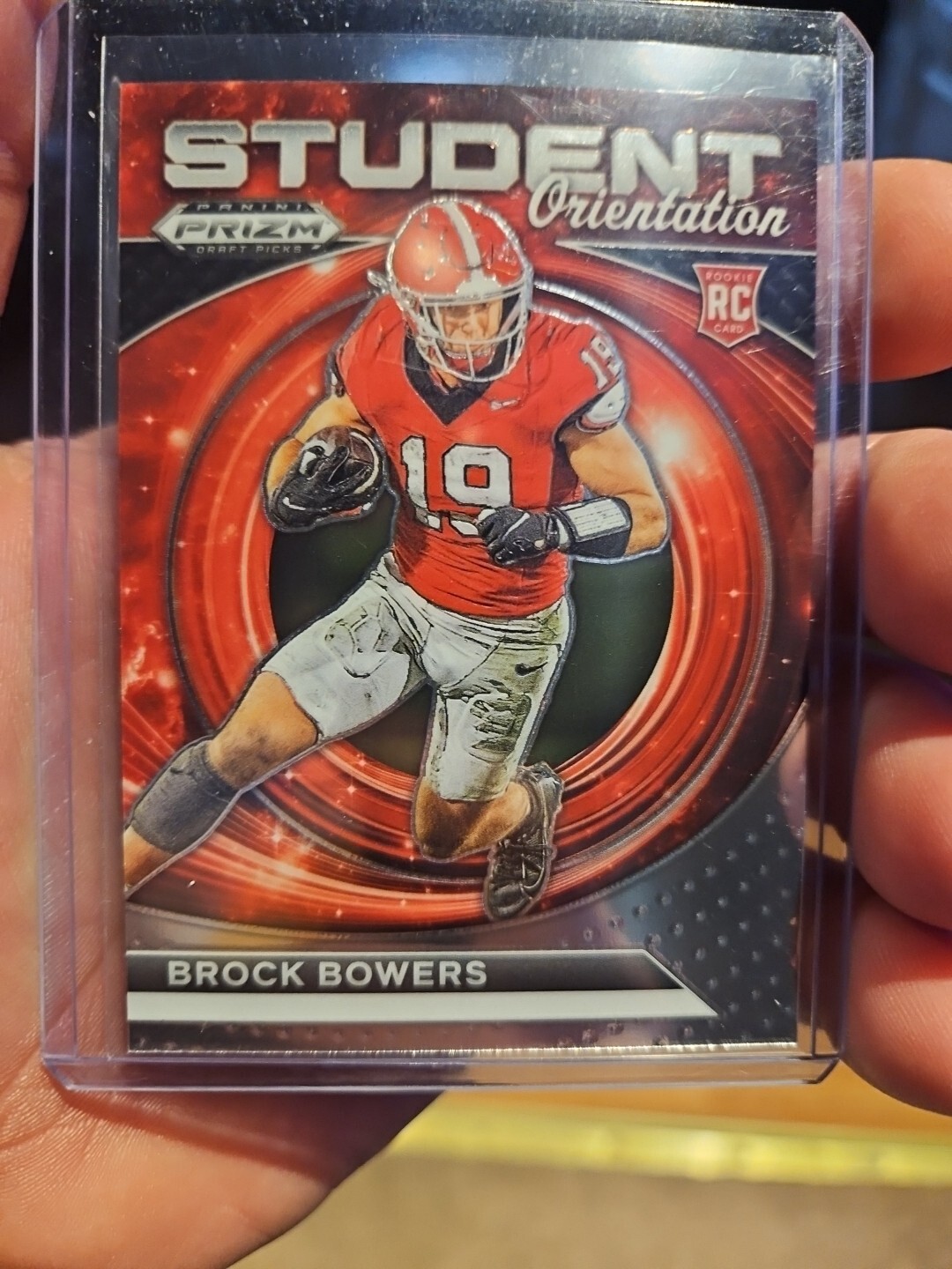 2024 Prizm Draft Picks Football Student Orientation Brock Bowers RC #SO-BB