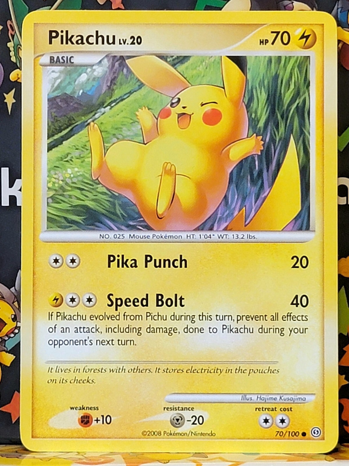Stormfront Pikachu 70/100 Nm-M
