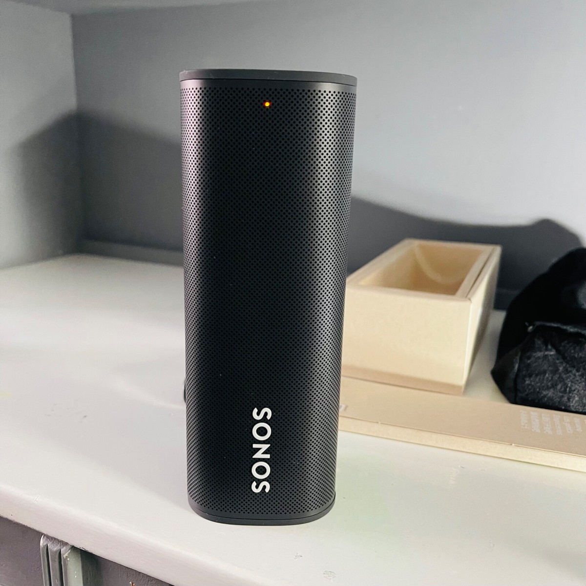 Sonos Roam Portable Waterproof Smart Speaker - Shadow Black for