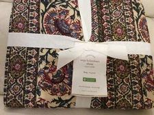 Pottery Barn One (1) Anja Kalamkari Quilted King Sham NWT!
