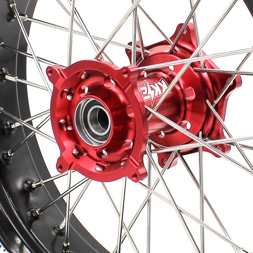 KKE 17" Supermoto Wheels Rims Set For Honda CRF250X 2004-2018 CRF450X 2005-2018 - Picture 10 of 12