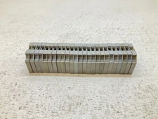 Wago 249 Gray Grey Wiring Terminal Block End Anchor Lot of 25 (TSC)
