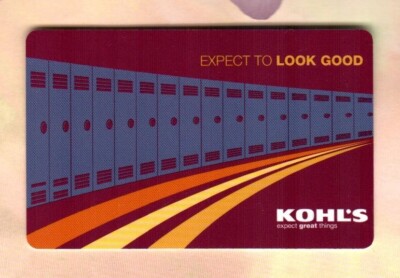 KOHL'S Expect to Look Good ( 2005 ) Gift Card ( $0 )