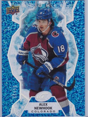 2021-22 UD Ice Alex New Hook Rookie Royal Blue  /99